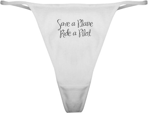 CafePress Save A Plane Classic Thong Underwear, Womens Panties in Kuwait