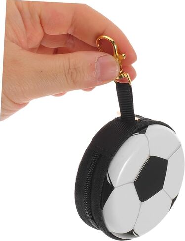 NOLITOY 6pcs Soccer Themed Metal Coin Purse Compact Small Wallets for Boys with Reliable Closure and Lightweight Design for Everyday Use in Kuwait