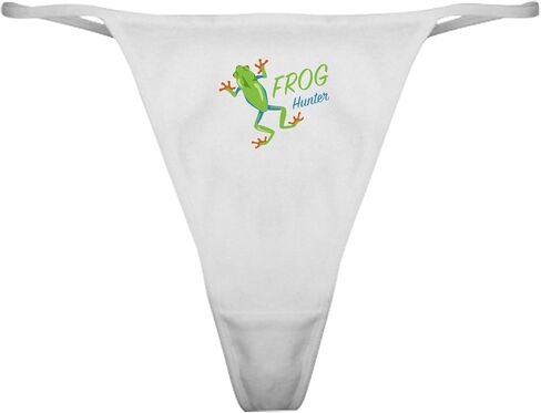 CafePress I Love (Heart) الضفادع ملابس داخلية كلاسيكية رفيعة، سراويل داخلية نسائية in Kuwait