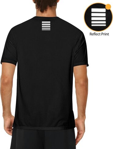 Roadbox Men's UPF 50+ Swim Shirts Short Sleeve, Sun Protection Quick Dry Rash Guard, Water T-Shirt for Surfing Fishing Beach in Kuwait