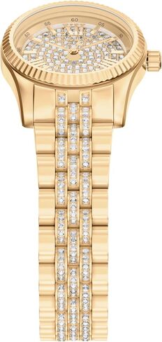 Michael Kors Women's Lexington Three-Hand Gold-Tone Stainless Steel Watch (Model: MK7575) in Kuwait