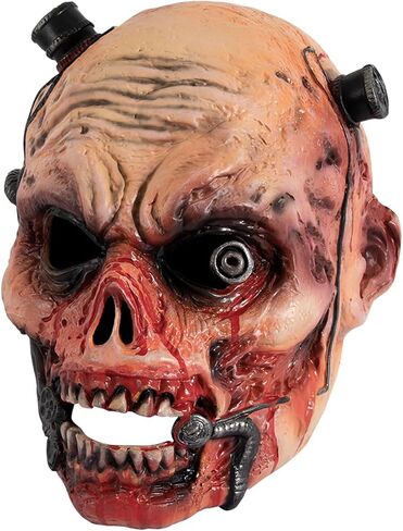 Creepy Halloween Zombie Mask,Scary Walking Dead Mask for Carnival Party Masquerade,Horror Biochemical Living Dead Masks in Kuwait