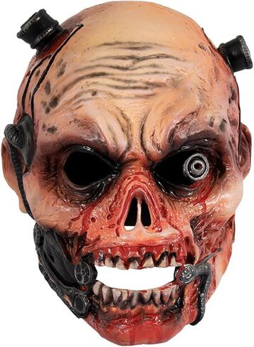 Creepy Halloween Zombie Mask,Scary Walking Dead Mask for Carnival Party Masquerade,Horror Biochemical Living Dead Masks in Kuwait