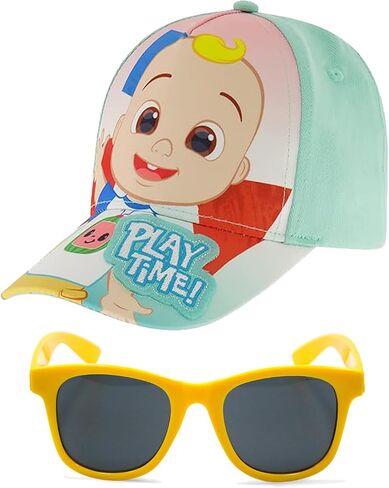 قبعة بيسبول للأطفال الصغار من CoComelon وBlippi، تتميز بـ Jj وTotom وYoyo، قبعة للأطفال مع نظارات شمسية in Kuwait
