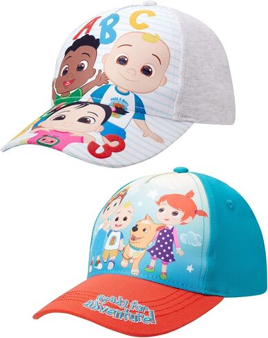 قبعة بيسبول للأطفال الصغار من CoComelon وBlippi، تتميز بـ Jj وTotom وYoyo، قبعة للأطفال مع نظارات شمسية in Kuwait