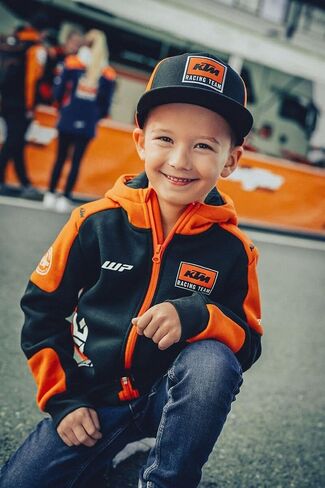 KTM Kids Team Flat Cap with Snapback Orange & Black 100% Cotton 3PW240002700 in Saudi Arabia