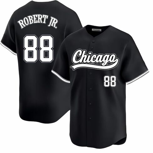 Custom Mens/Women/Youth Chicago Baseball Stitched T-Shirt for Sports Fan in Saudi Arabia