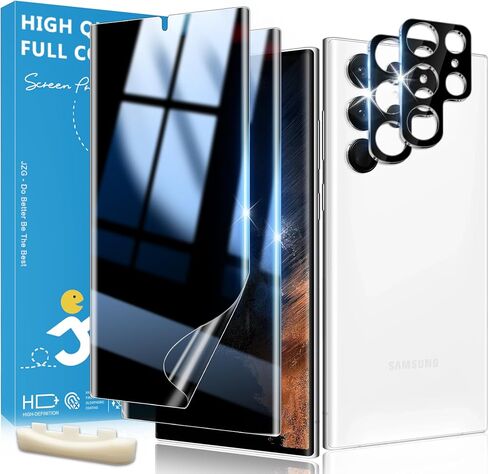 JZG High-end 2+2+1 Pack for Google Pixel 8 Screen Protector ، 2*Screen Protector+2*Camera Lens Protector ، 9H Hardness ، Militar Grade Shatterproof ، HD Glass in Kuwait