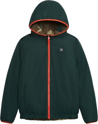 LONDON FOG Boys' Reversible Sherpa Jacket, Spring/Fall Outerwear in Kuwait