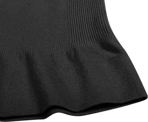 White White Women's Tummy Control Shapewear Tank Tops W/Removable Pads Tops Slimming Body Shaper Camisole Neck Compression(XL Size) in Saudi Arabia