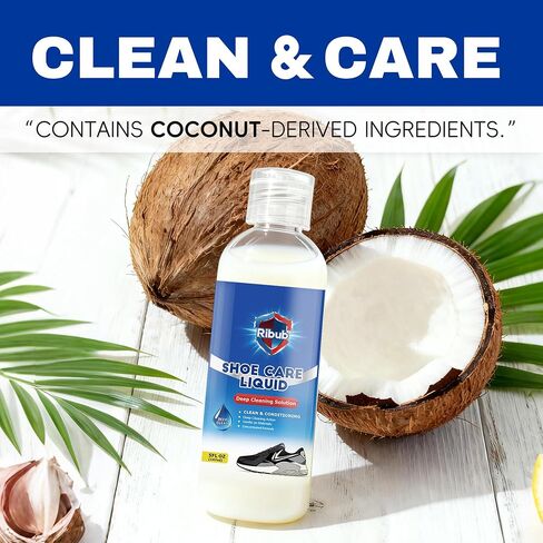Shoe Cleaning Kit & Sneaker Care Kit – Sneaker Cleaner for Mesh Shoes, Leather, Canvas, Deep Clean Shoe Cleaner with Brush for Most Sneakers in Kuwait