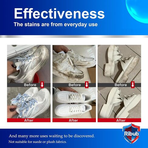 Shoe Cleaning Kit & Sneaker Care Kit – Sneaker Cleaner for Mesh Shoes, Leather, Canvas, Deep Clean Shoe Cleaner with Brush for Most Sneakers in Kuwait