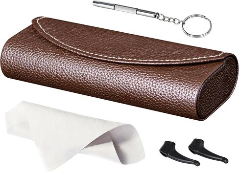 RayLove Ultimate Glasses Case Kit, Hard Shell Sunglasses and Eyeglass Case with Cleaning Cloth, Screwdriver, Ear Hooks in Saudi Arabia