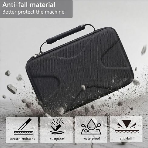 Legestori Travel Sunglasses Organizer​ Case,​ Portable Hard EVA Sunglass Carrying Case, Adjustable Slots Case for Multiple ​Sunglass Eyeglasses, Trendy Glasses Storage Box for Men Women (Case Only in Kuwait