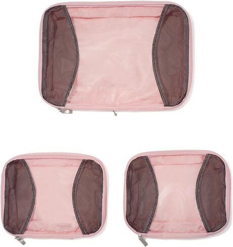 Baggallini Compression Cube 3-piece set - Lightweight Compression Packing Cubes for Travel in Kuwait