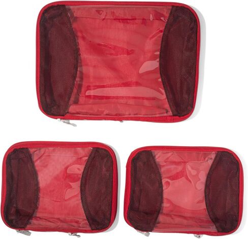 Baggallini Compression Cube 3-piece set - Lightweight Compression Packing Cubes for Travel in Kuwait
