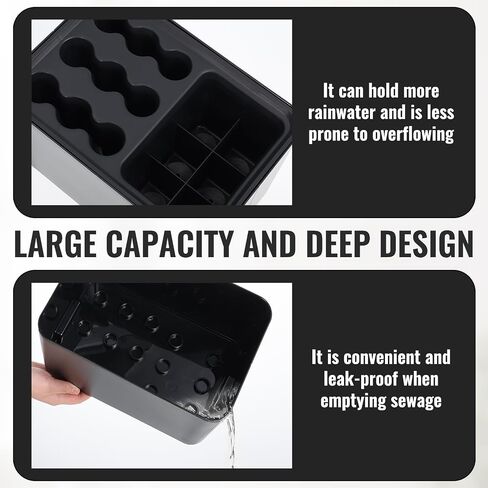 15 Umbrella Holder with Drip Tray, Umbrella Storage Indoor, Umbrellas Stand Rack Space, Saving Storage Organizer, Compact Umbrella Holder Indoor, Home Office Decor in Saudi Arabia