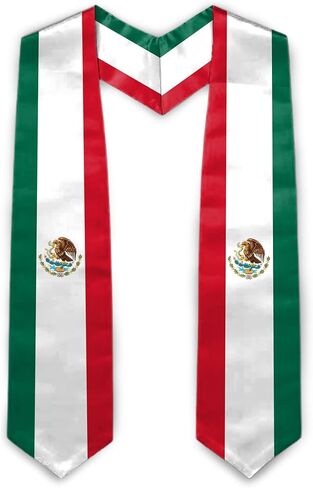 Graduation Honor Stole,National Flag Graduation Sash Scarf Unisex Adult 72" Long in Saudi Arabia