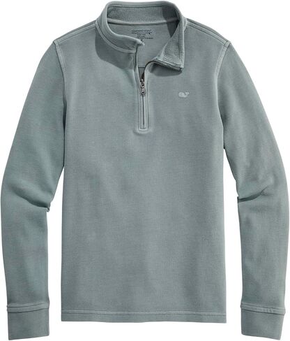 ملابس أطفال من Vineyard Vines للأولاد من Coastline مصبوغة بسحاب ربع in Kuwait