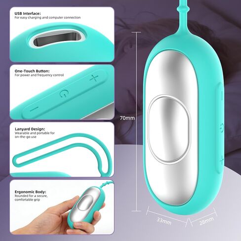 Handheld Sleep Aid Device- Sleep Anxiety Device for Relieving Anxiety and Stress, Improves Slumber for Adults and Students, 5 Adjustable Levels, USB Rechargeable, Easy to Carry（Orange & Blue） (Blue) in Saudi Arabia