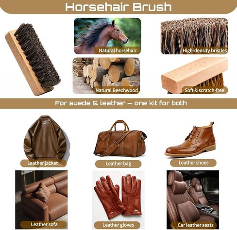 4Pcs Suede Brush and Eraser Set for Shoe Cleaning | Nubuck Boot Care, Suede Jacket Care in Saudi Arabia