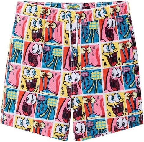 SpongeBob SquarePants Pop Art Boardshorts for Kids (8-14) by Andy & Evan in Kuwait