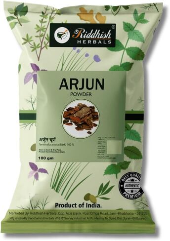 Arjun Chaal Powder Botanical Powder | Arjuna Herbal Preparation | Pack of 1 100g Each | Plant-Based Product for Traditional and Cultural Use in Saudi Arabia