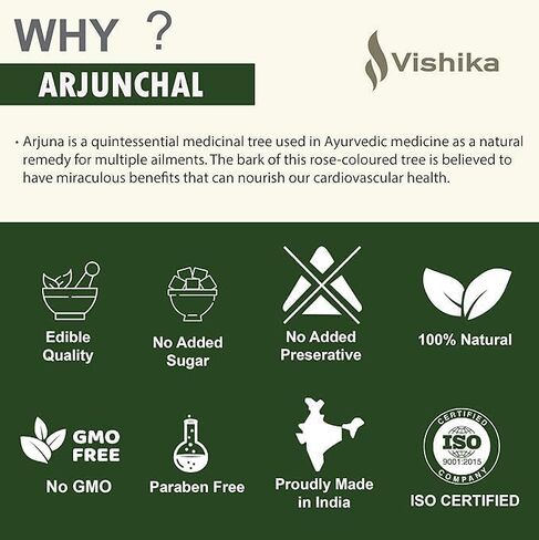 Organic Fresh Arjun Ki Chaal | Arjuna | Arjun Tree | Thella Maddi | Marudha Maram | Tree Bark | Terminalia Arjuna (400 gram) in Kuwait