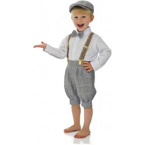 Gino Giovanni Vintage classic 1920s Boys Knicker Outfit with Suspenders Bow Tie & Hat in Saudi Arabia