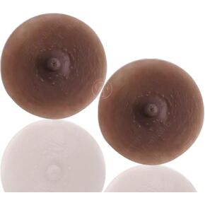 1 Pair Adhesive Silicone Nipples Diameter 8cm Reusable Attachable Nipple Covers in Saudi Arabia