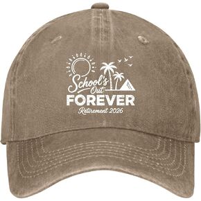School's Out Forevers Retirements 2026 Hat for Women Funny Washed Distressed in Kuwait