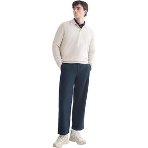 Everlane Men's Cropped Slub Trouser in Saudi Arabia