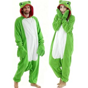 Adult Animal Onesie Flannel Halloween Costume Cosplay One-Piece Pajamas Women Man Sleepwear Homewear in Saudi Arabia