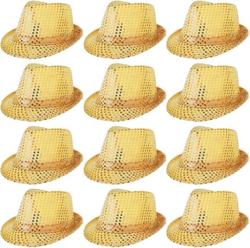 Western Sequin Hat Glitter Dance Jazz Hats Unisex Costume Party Shining Disco Cap for Man and Women in Kuwait