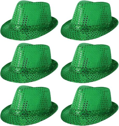 Western Sequin Hat Glitter Dance Jazz Hats Unisex Costume Party Shining Disco Cap for Man and Women in Kuwait