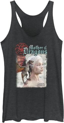 Warner Brothers Game of Thrones Mother of Dragons Junior's Raglan Pullover with Coverstitch in Kuwait