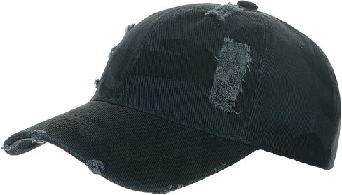 Kids Boys Camo Baseball Hat Adjustable Vintage Distressed Trucker Cap Washable Cotton Beach Tennis Visor Sun Hat Age 5-12 in Saudi Arabia