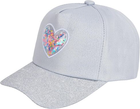Girls Glitter Baseball Cap Cute Ponytail Hat for Kids Adjustable Summer Sun Cap Quick Dry Trucker Hat for 4-8 Years in Saudi Arabia