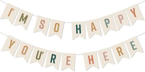 Im so Happy You're Here Sign Happy You are Here Classroom Decor Boho Classroom Banners and Wall Decor for Back to School Teacher Supplies in Kuwait