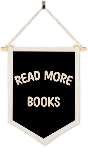 Reading Corner Decor for Classroom, Read More Books Wall Hanging Pennant Flag, Read Sign Decor for Homeschool Nursery Playroom Toddler Nursery Decor in Saudi Arabia