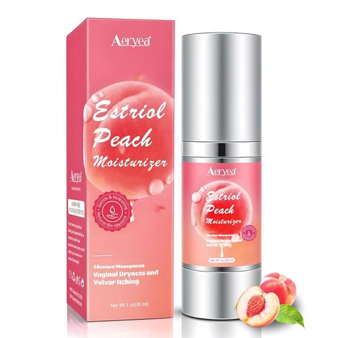 Estriol Peach Cream for Women's - Menopausal Hormone Balance Natural Bioidentical Estrogen Silky Cream for Relief Menopausal Vaginal Dryness & Vulva Itch 1 fl. oz(2 Month Supply) in Saudi Arabia