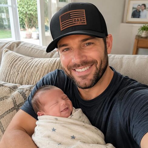New Dad Gifts Adjustable Dad Est 2026 Hat, First Fathers Day Birthday Gifts for New Dad in Saudi Arabia