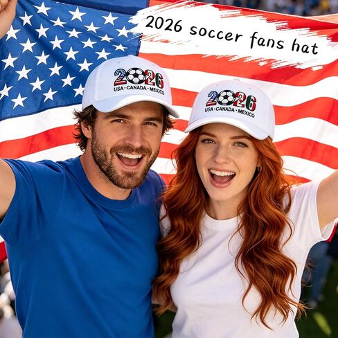 قبعة كرة القدم 2026 بضائع الحدث، قبعة بيسبول قابلة للتعديل، هدايا وزينة، هدايا مشجعي كرة القدم in Kuwait