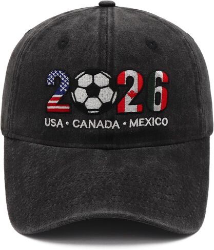 قبعة كرة القدم 2026 بضائع الحدث، قبعة بيسبول قابلة للتعديل، هدايا وزينة، هدايا مشجعي كرة القدم in Kuwait