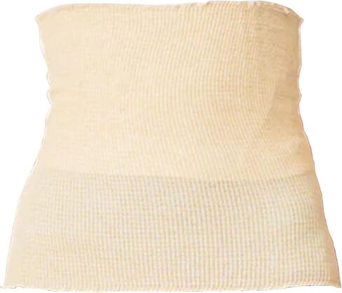 Organic Cotton & Silk Belly Warmer - Cream - Haramaki Stomach Wrap - Made in Japan in Kuwait