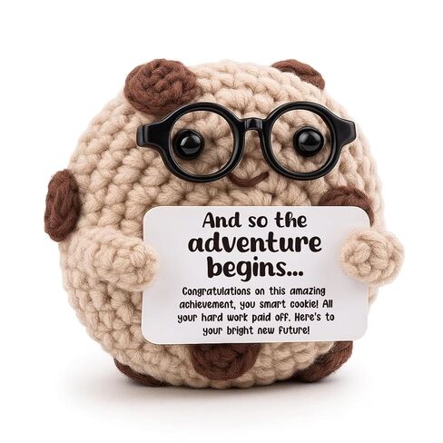 Graduation Gifts for Her or Him | Unique Smart Cookie Congratulations Gift for Daughter Son | Sentimental New Chapter Keepsake | High School & College Graduate Inspirational Desk Decor in Saudi Arabia