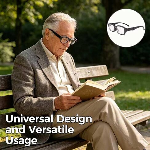 Flex Focal Adjustable Focus Reading Glasses 0D to 350D Diopters Readers Glasses Anti Blue Light Multi Point Permeabl in Kuwait