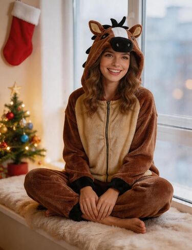 vavalad Adult Onesie, Halloween Onesie Adult Funny Cosplay Costume Pajamas in Saudi Arabia