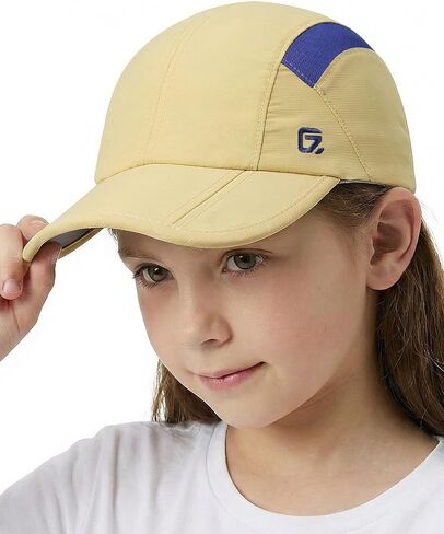 GADIEMKENSD Kids Hat, Foldable Toddler Baseball Cap, UPF50+ Sun Protection, Lightweight Breathable Hats for Boys Girls 2-9Y in Kuwait