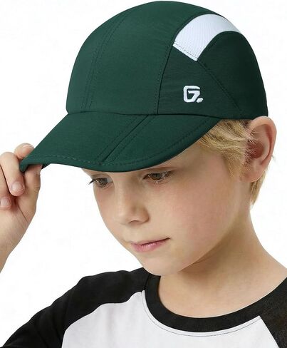 GADIEMKENSD Kids Hat, Foldable Toddler Baseball Cap, UPF50+ Sun Protection, Lightweight Breathable Hats for Boys Girls 2-9Y in Kuwait
